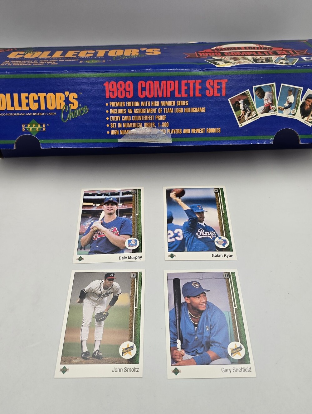 Upper Deck 1989 Baseball (Incomplete Set) No Griffey & Possibly Other Cards